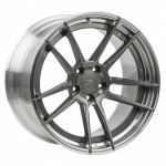 ZP.FORGED 2 Super Deep Concave | Gunmetal / Polished Lip 
